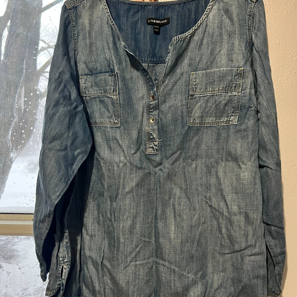 Layne Bryant denium shirt